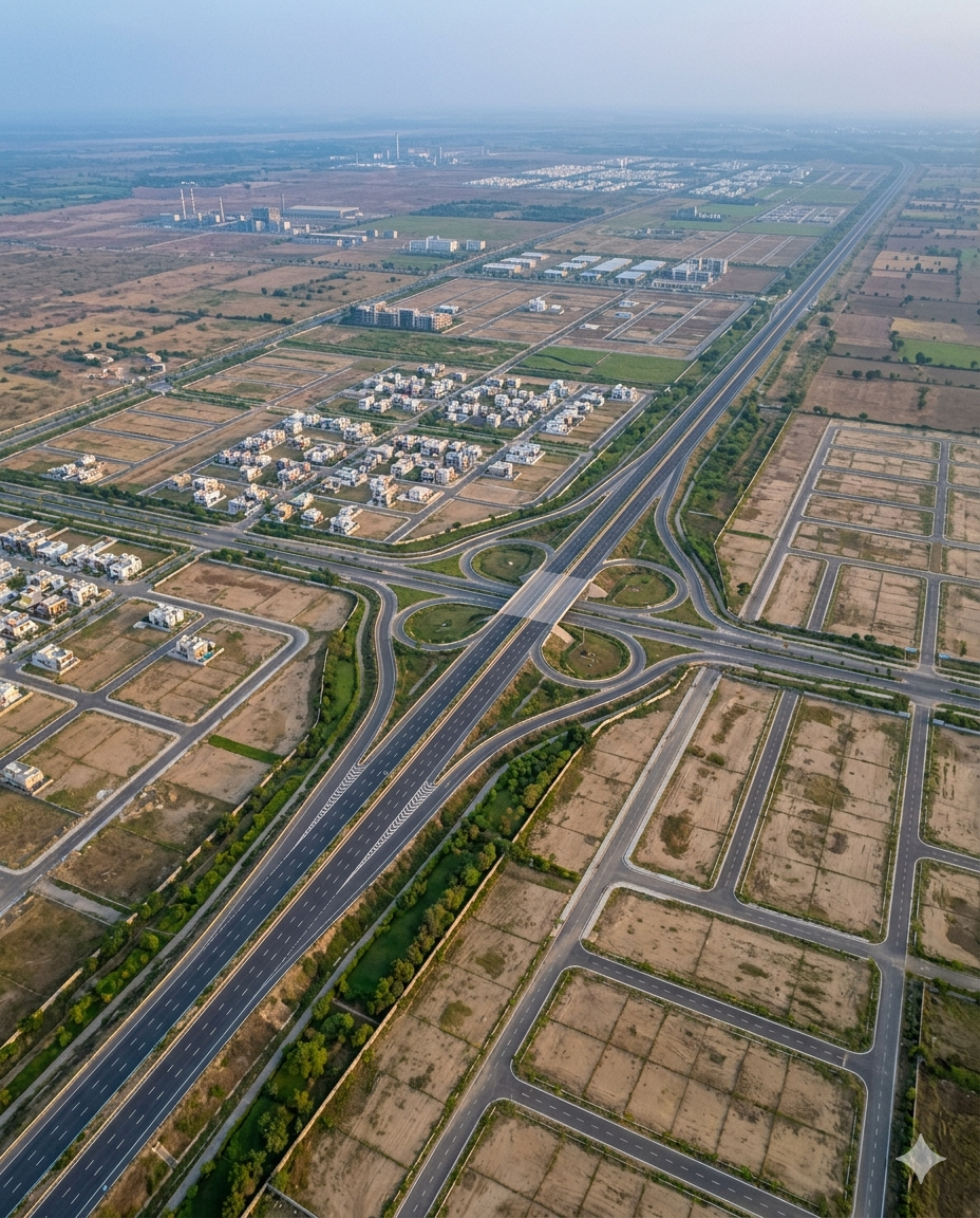 Plots near expressway
