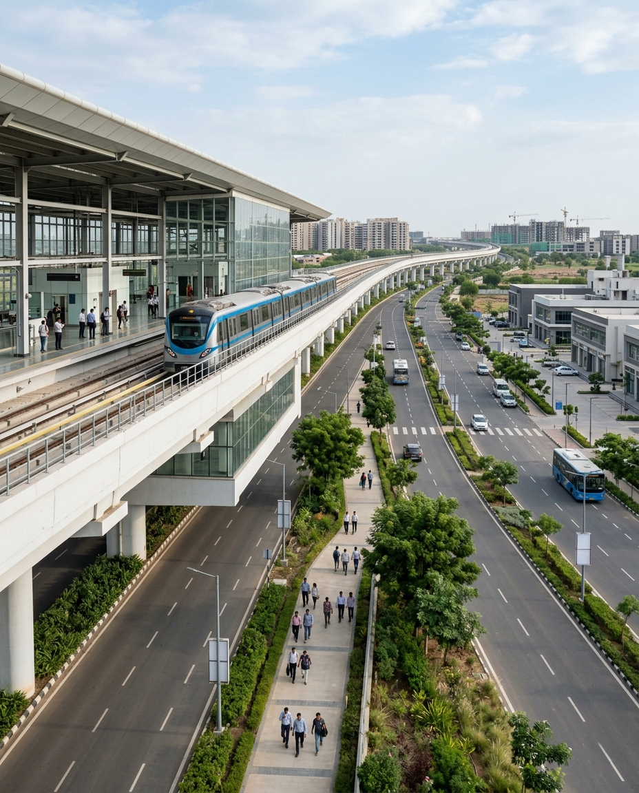 MRTS Metro Connectivity