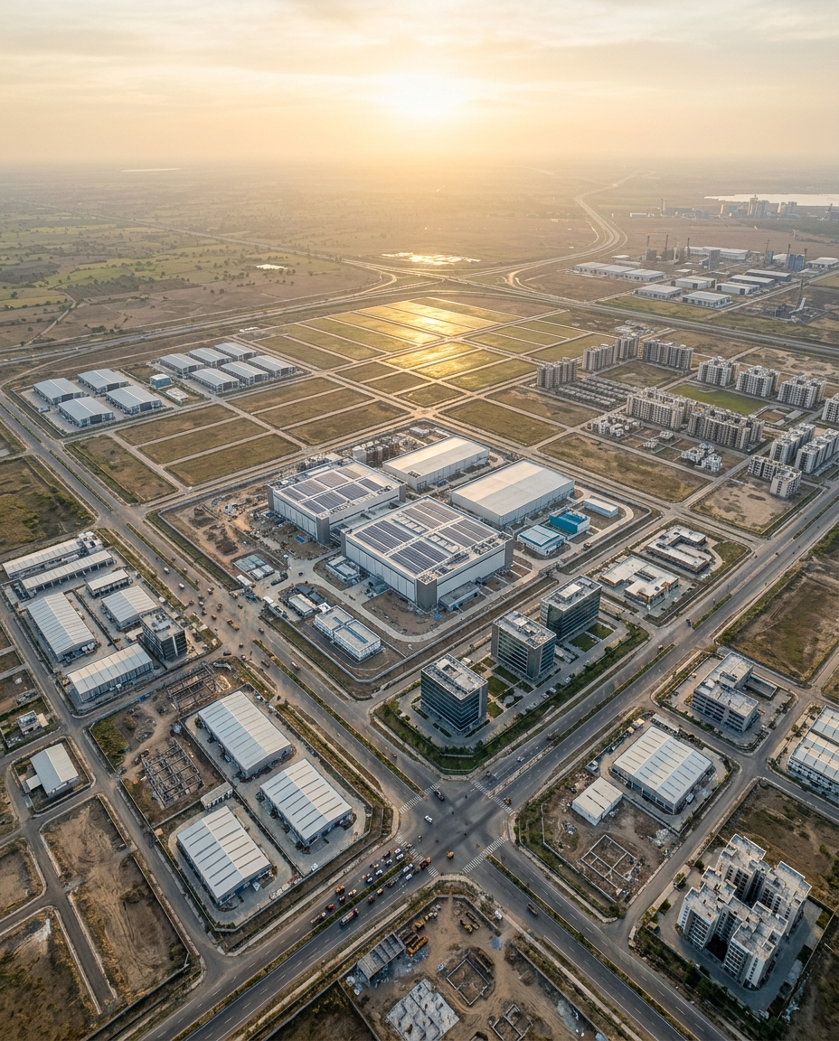 Real estate investment impact near Tata Semiconductor Fab Dholera