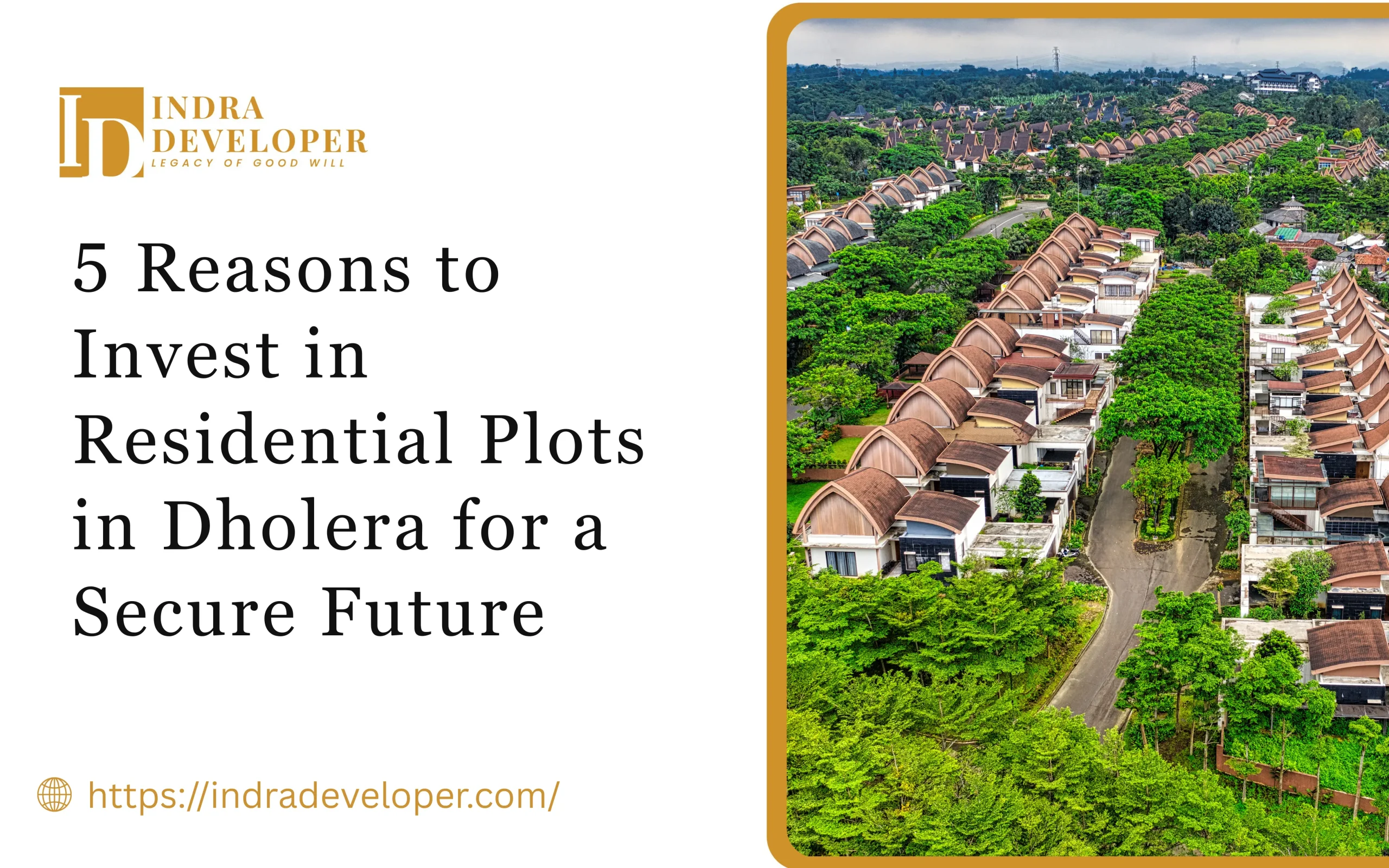 investing in residential plots in Dholera