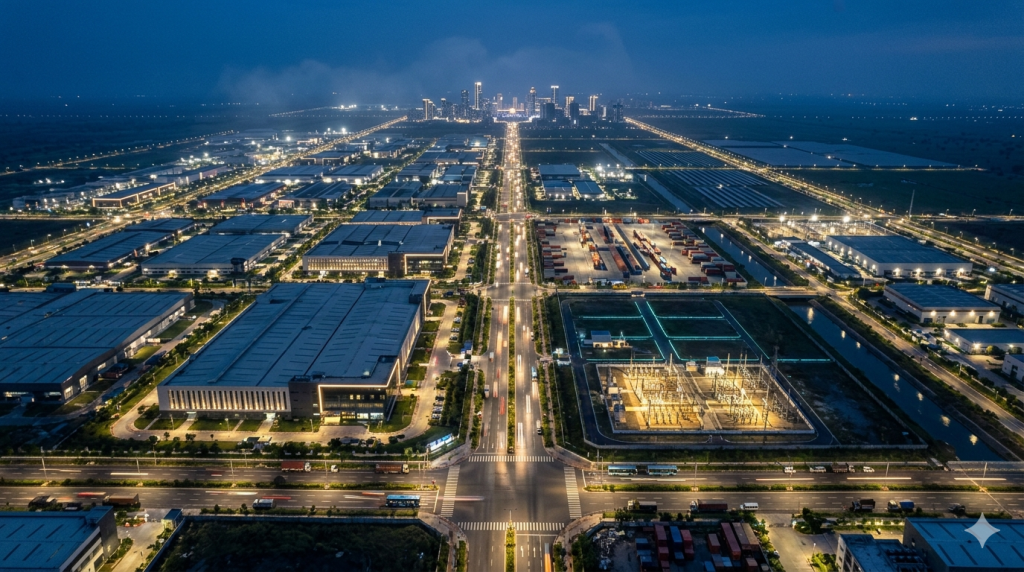 Industrial plots and smart utilities infrastructure in Dholera SIR